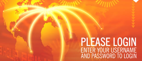 Please login. Enter your username and password to login.